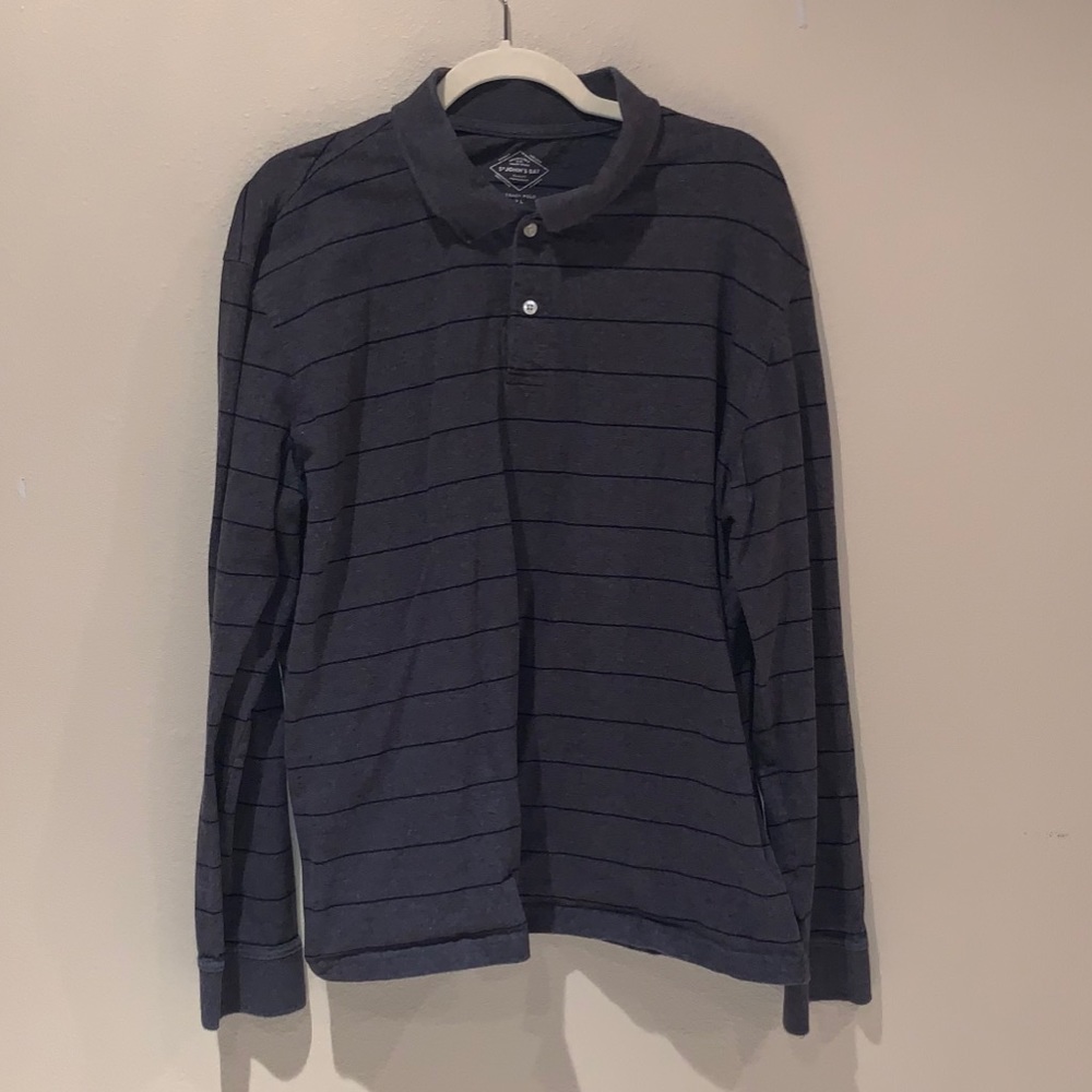 St. John’s Bay Long Sleeve Legacy Polo Shirt. XL.